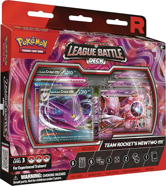 Pokemon Tcg League Battle Deck Team Rocket Mewtwo Ex