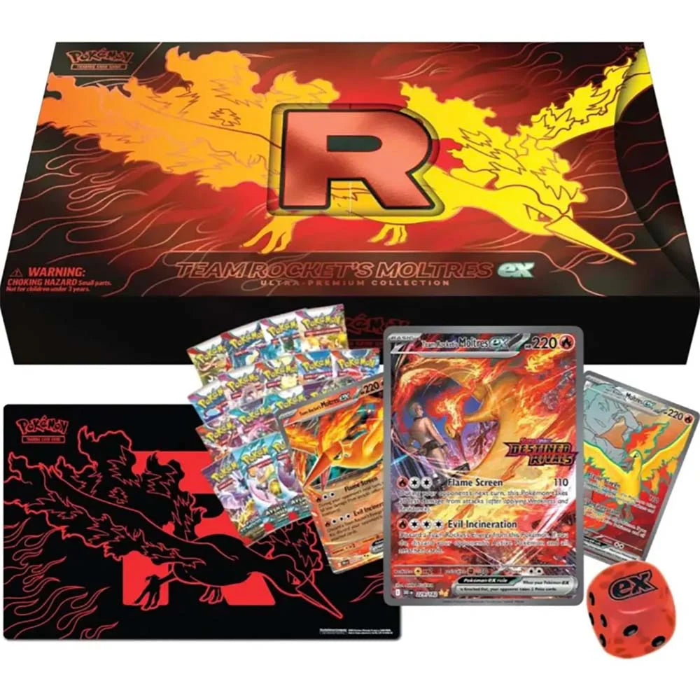 Pokemon Tcg Team Rockets Moltres Ex Ultra Premium Collection