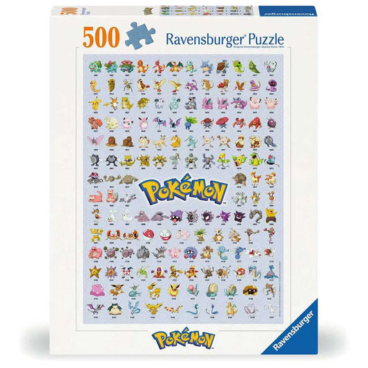 Ravensburger Rompecabezas Pokémon Primeros 151 500 Pza