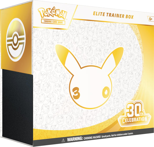 Pokemon Tcg 30 Aniversario Elite Trainer Box En Inglés