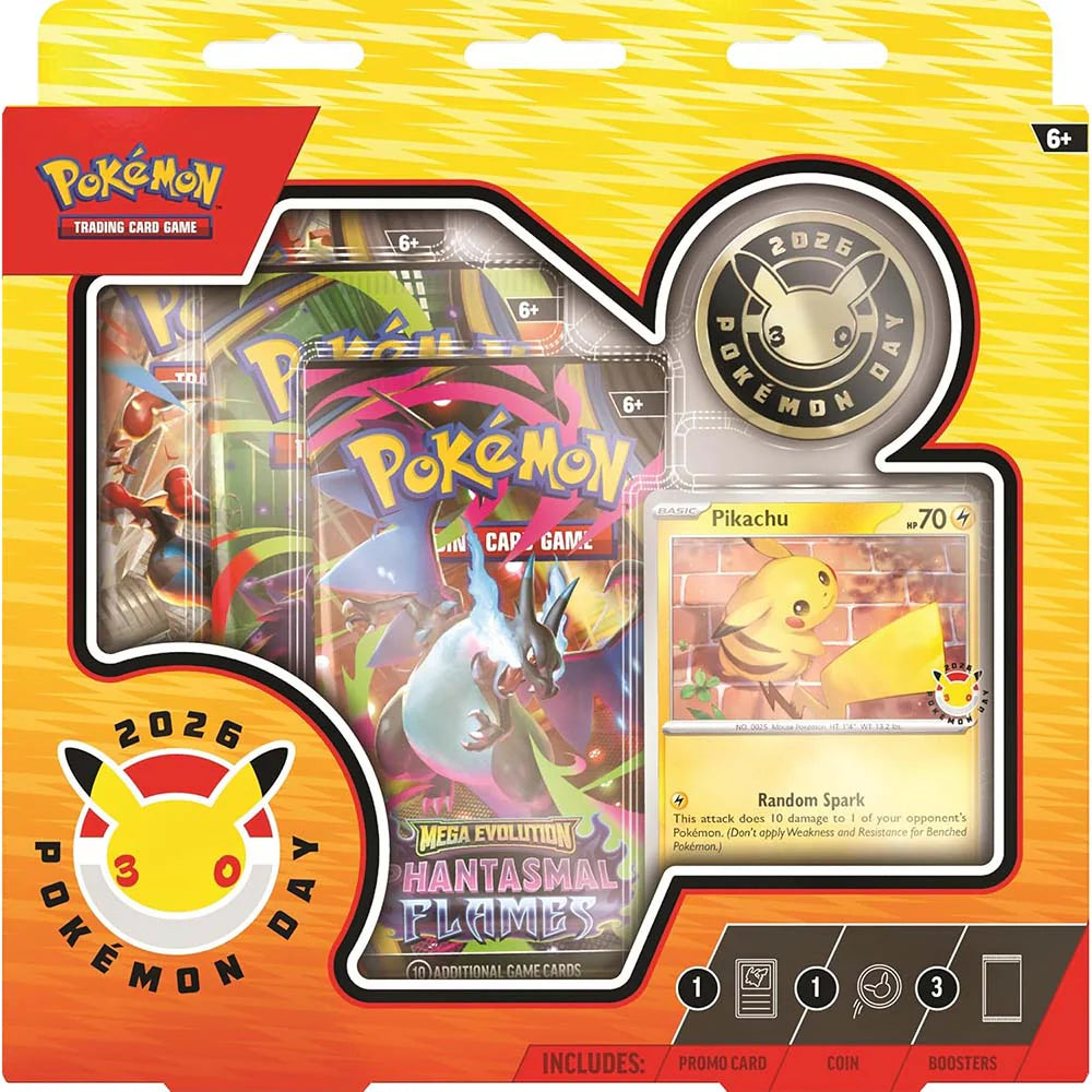 Pokemon Tcg Pokemon Day 2026 30 Anniversary Inglés