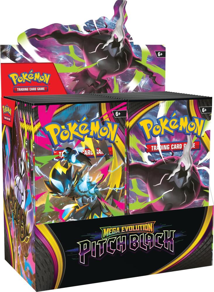 Pokémon Tcg Mega Evolution Pitch Black Booster Box Inglés