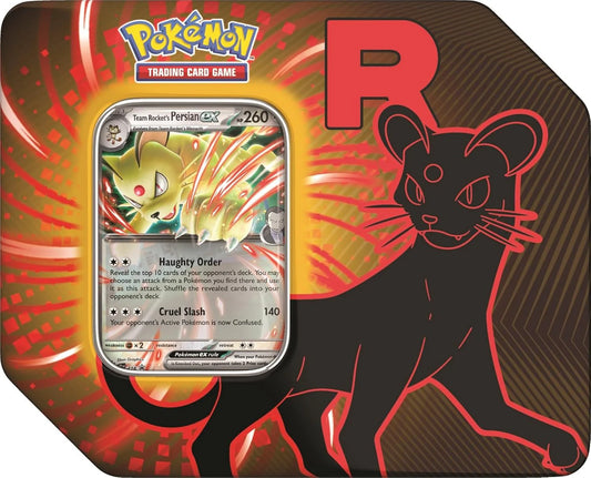 Pokemon Tcg Destined Rivals Persian Ex Tin Lata