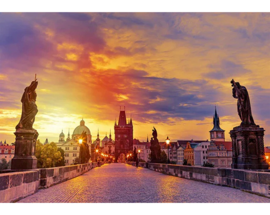 Enjoy Puzzle Rompecabezas Puente De San Carlos Praga 1000pza