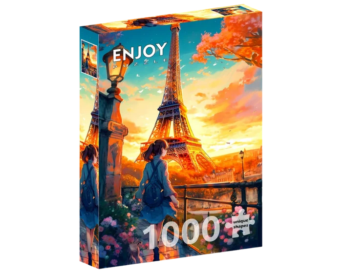 Enjoy Puzzle Rompecabezas Recorriendo Paris 1000 Pza