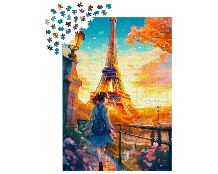 Enjoy Puzzle Rompecabezas Recorriendo Paris 1000 Pza