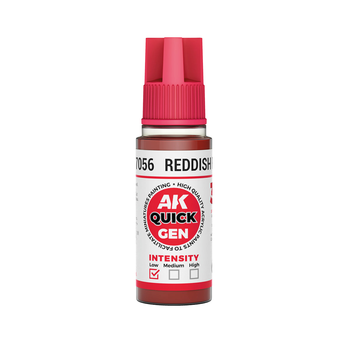 AK Pintura Acrílica Quickgen AK17056 Intensity Low Reddish Flesh 18ml