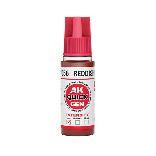 AK Pintura Acrílica Quickgen AK17056 Intensity Low Reddish Flesh 18ml