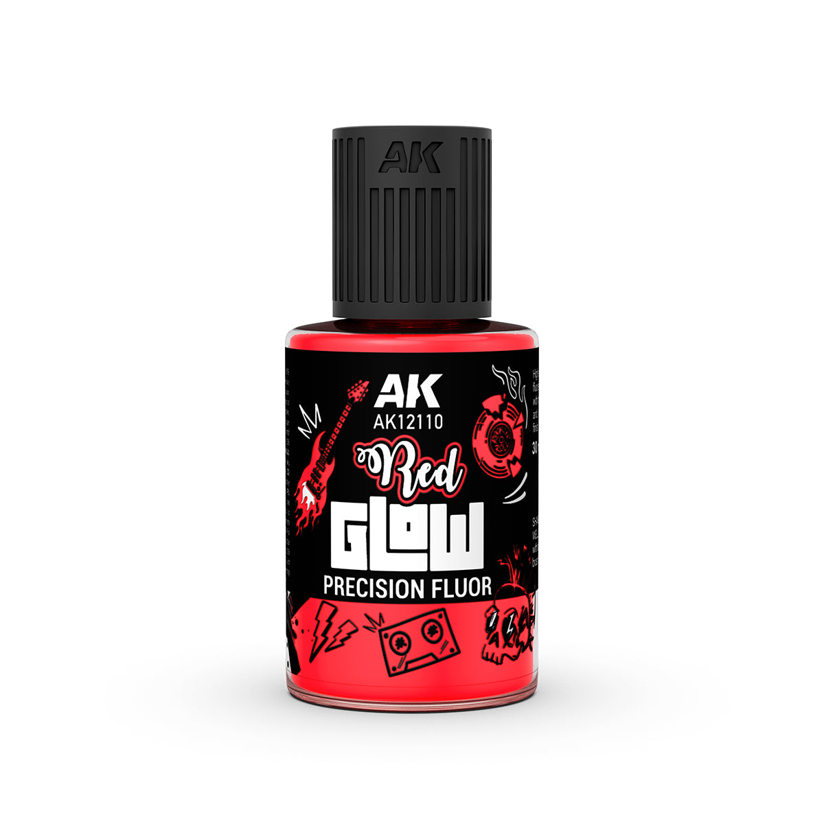 AK Red Glow Precision Fluor AK12110 30ml