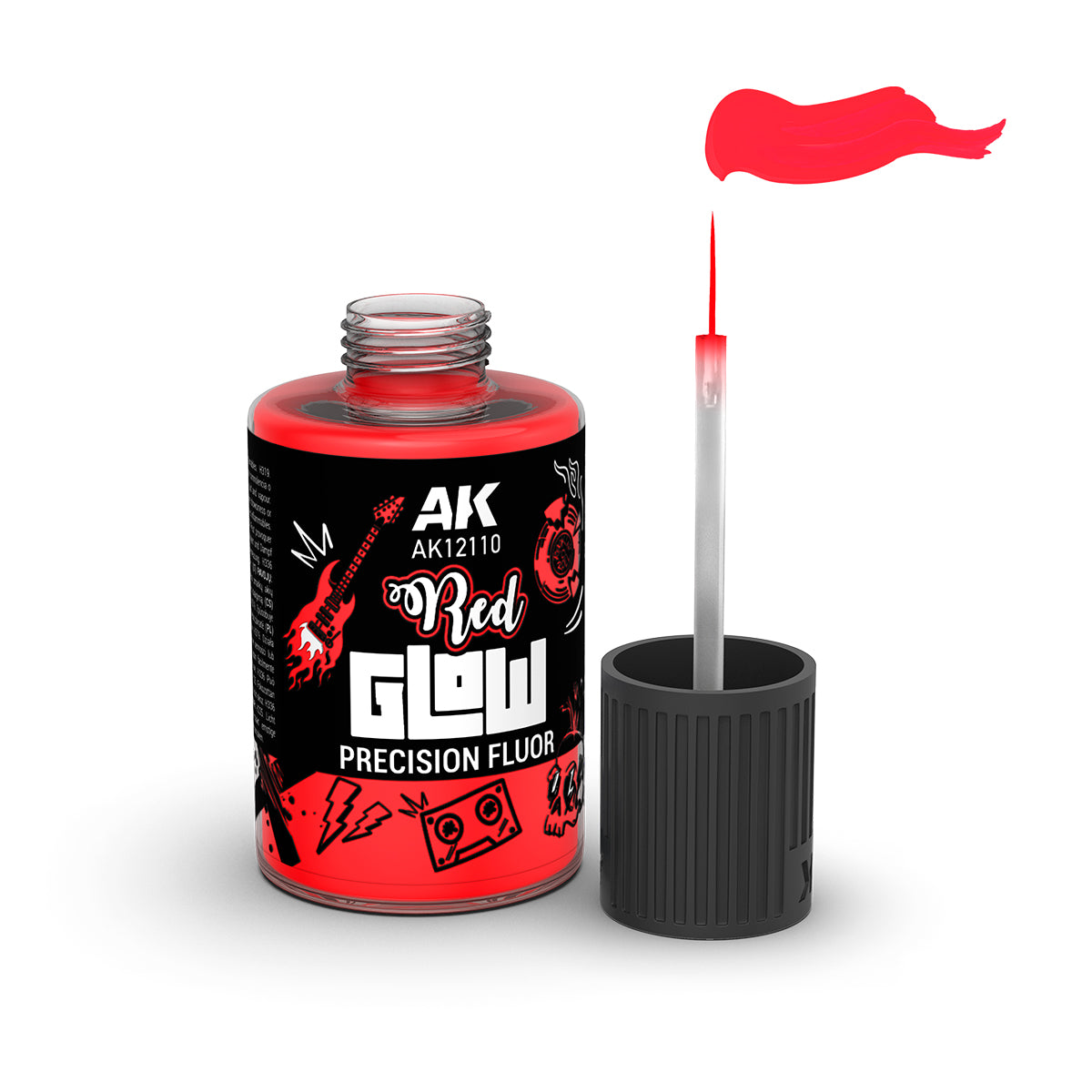 AK Red Glow Precision Fluor AK12110 30ml