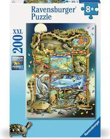 Ravensburger Rompecabezas Peces Y Reptiles 200 Pza