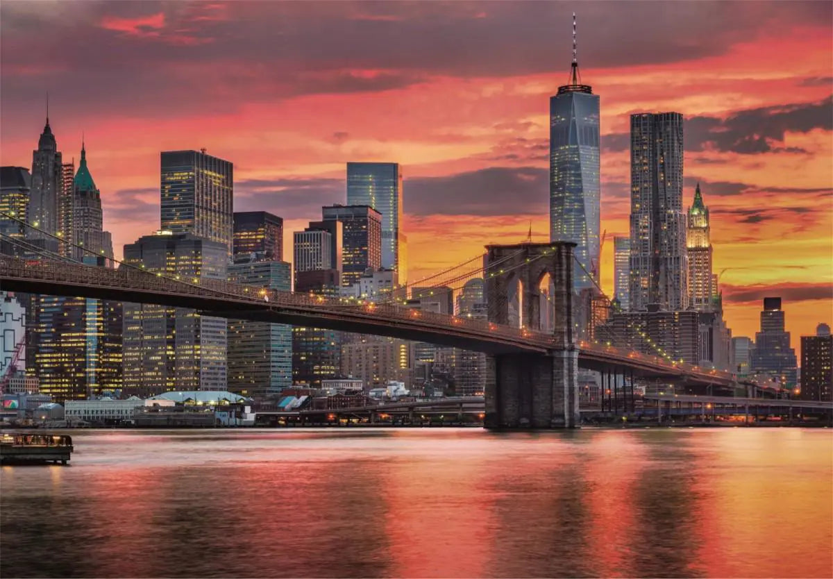 Clementoni Rompecabezas East River Al Anochecer 1500 Pza