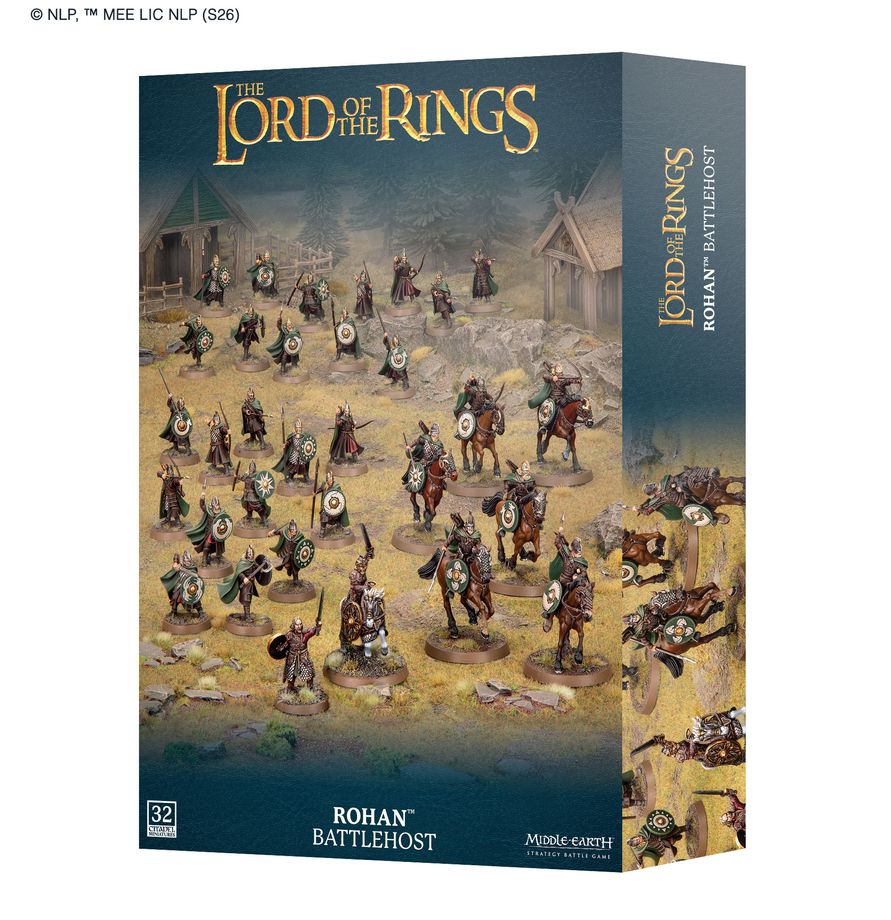 Games Workshop The Lord of the Rings Rohan Battlehost