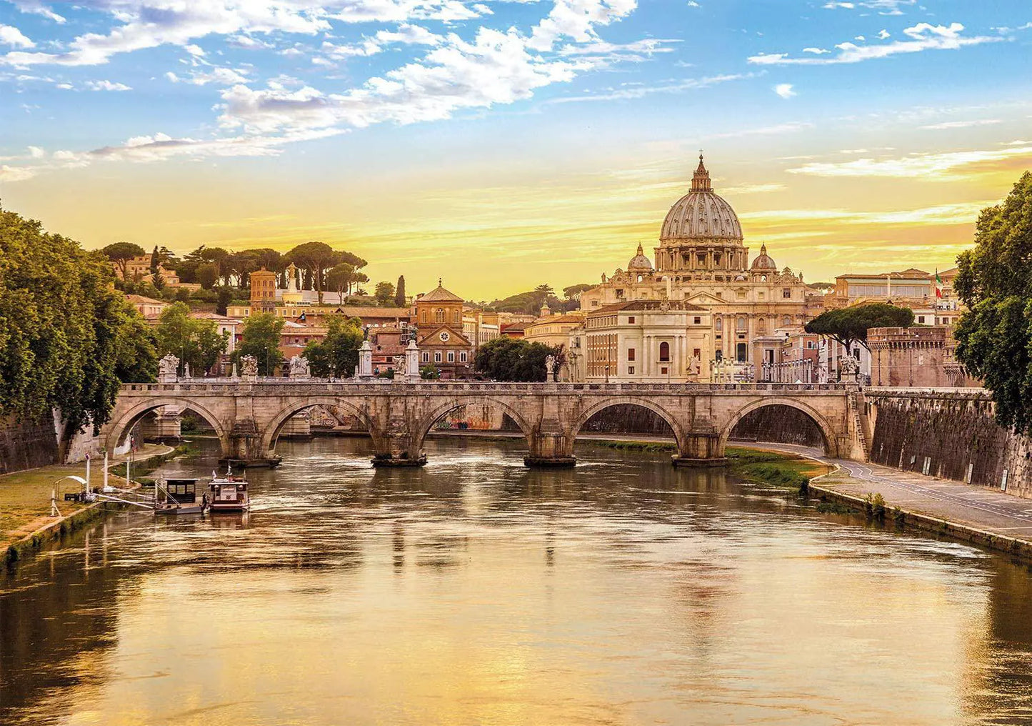 Clementoni Rompecabezas Roma Y Vaticano 1500 Pza