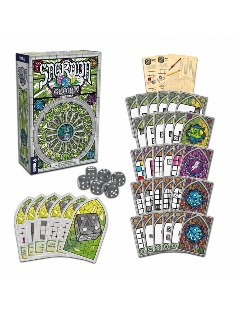 Devir Sagrada Gloria Expansión Juego De Mesa - Español
