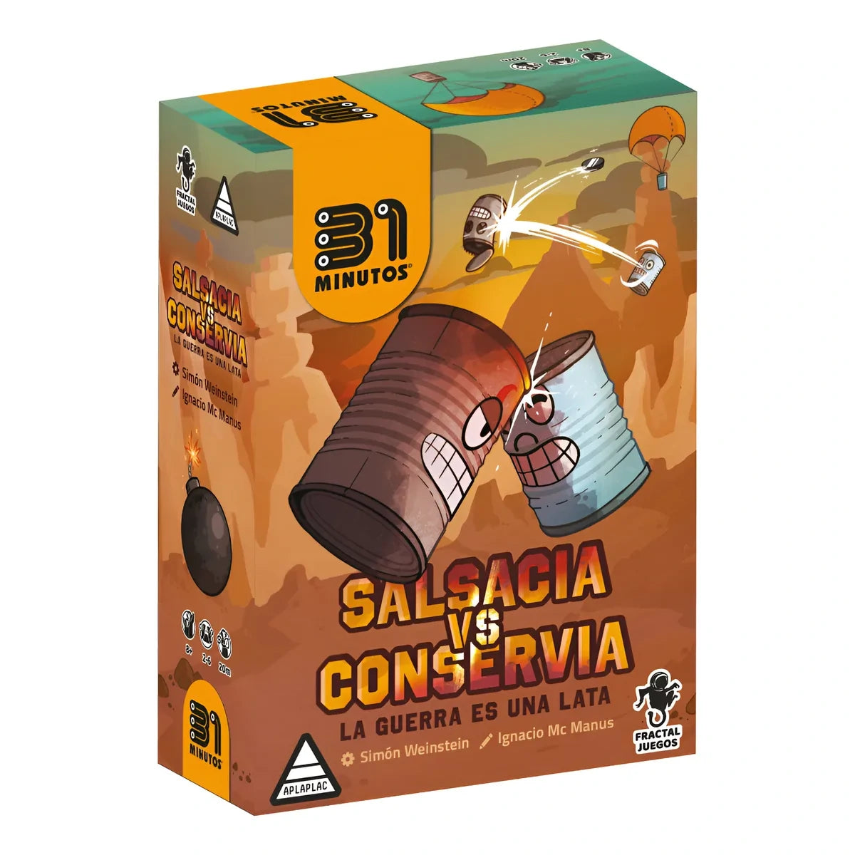 Fractal Games 31 Minutos Salsacia Vs Conservia Juego - Español
