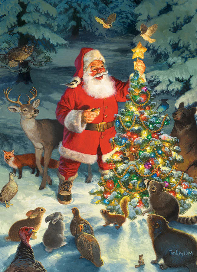 Cobble Hill Rompecabezas Santa Claus Arbol De Navidad 1000 Pz