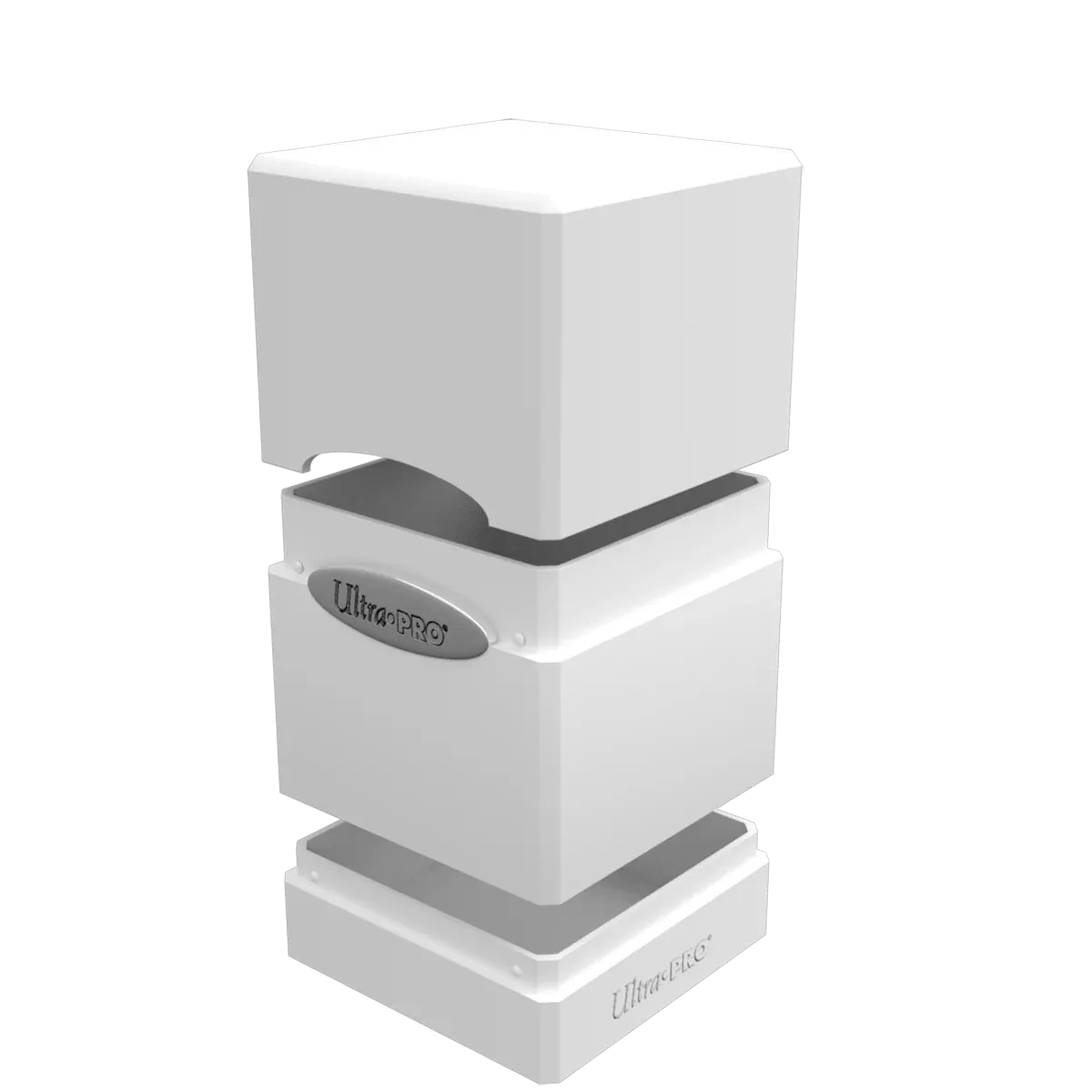 Ultra Pro Satin Tower Deck Box White 100