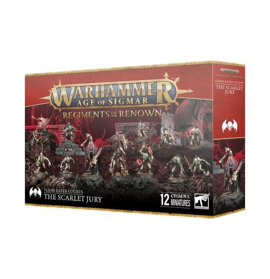 GW Warhammer Age of Sigmar Regiment Of Renown Flesheater Courts The Scarlet Jury