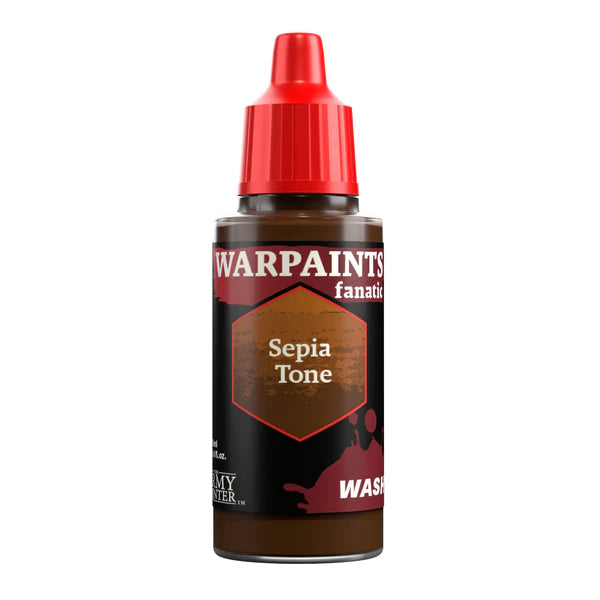 Army Painter Warpaints Fanatic Wash Sepia Tone 18ml Pintura Acrilica