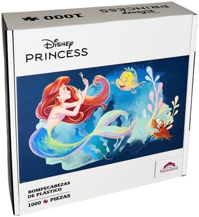 Rompecabezas Las Sirenita Disney 1000 Piezas De Plástico
