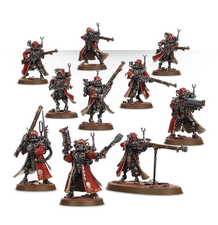 Games Workshop Warhammer 40k Adeptus Mechanicus Skitarii