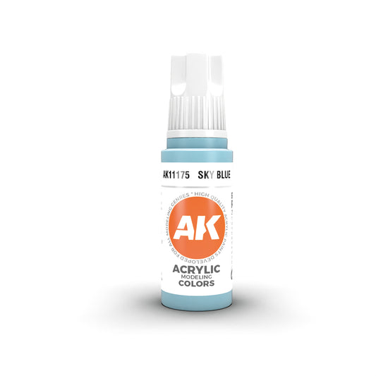 Ak Pintura Acrílica Gama Genérica AK11175 Sky Blue 18ml