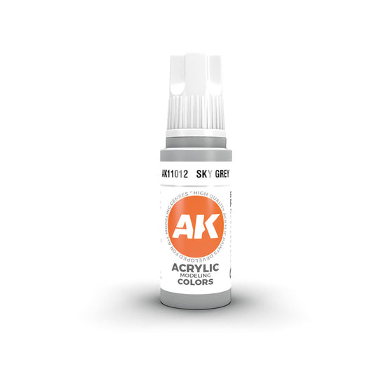 Ak Pintura Acrilica Gama Generica AK11012 Sky Grey 18ml
