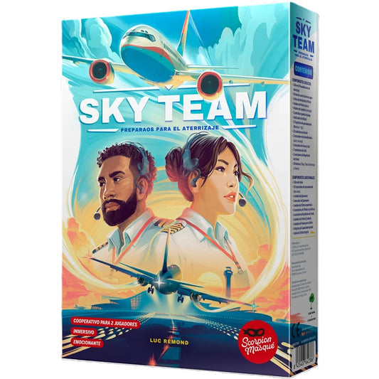 Scorpion Masque Sky Team Juego De Mesa - En Español