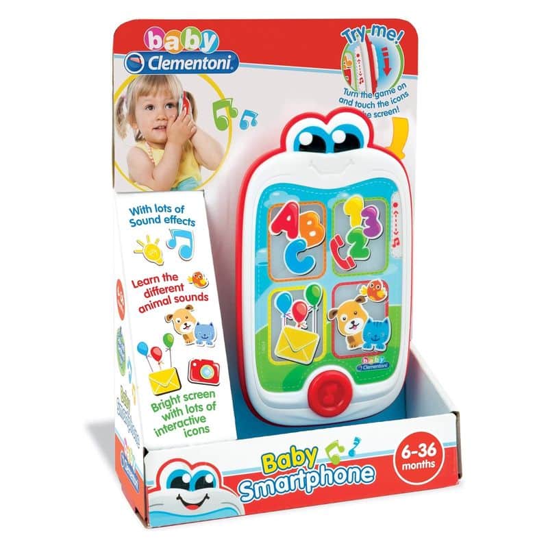 Baby Clementoni Baby Smartphone Juguete Con Sonido