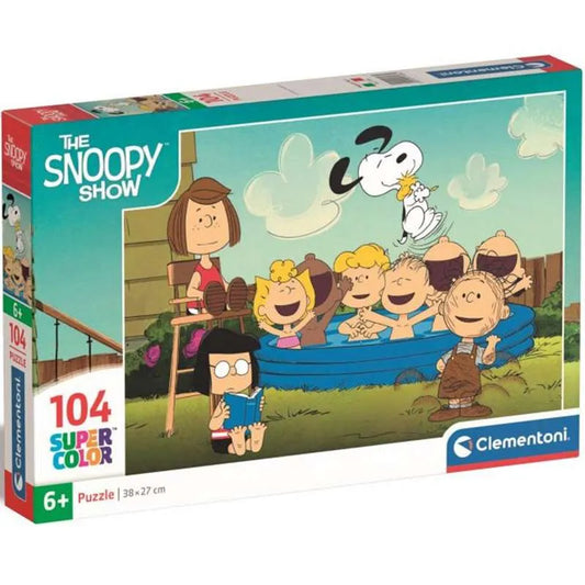 Clementoni Rompecabezas Snoopy Show Peanuts 104 Pza