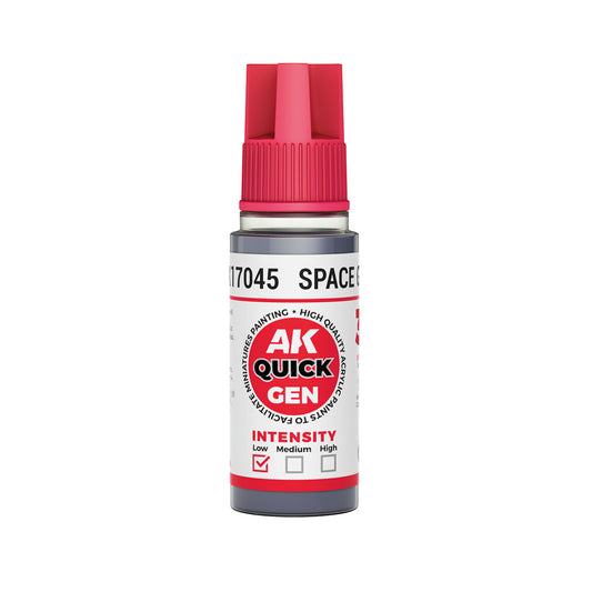 AK Pintura Acrílica Quickgen AK17045 Intensity Low Space Grey 18ml