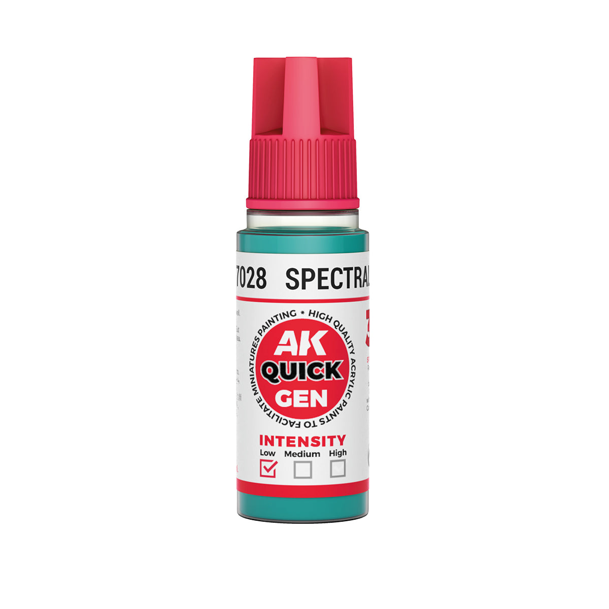 AK Pintura Acrílica Quickgen AK17028 Intensity Low Spectral Blue 18ml