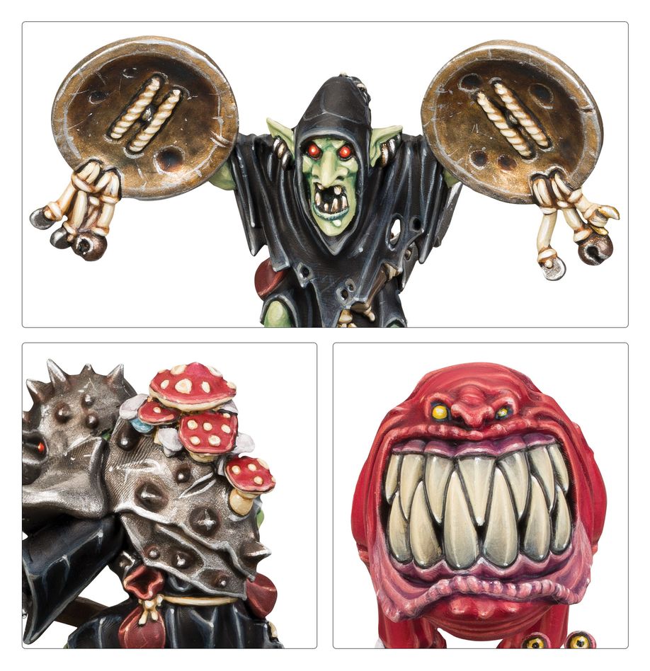 Games Workshop Warhammer Aos Gloomspite Gitz Squig Herd