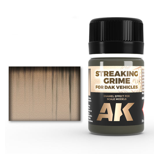 Ak Efecto Streaking Grime For Dark Vehicles - Suciedad Escurrida para Vehiculos Ak067 35ml
