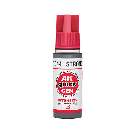 AK Pintura Acrílica Quickgen AK17044 Intensity Medium Strong Grey 18ml