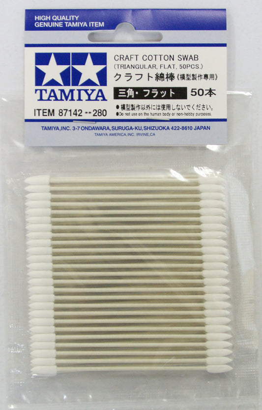 Tamiya Craft Cotton Swab 87142 Hisopos De Algodón 50pza