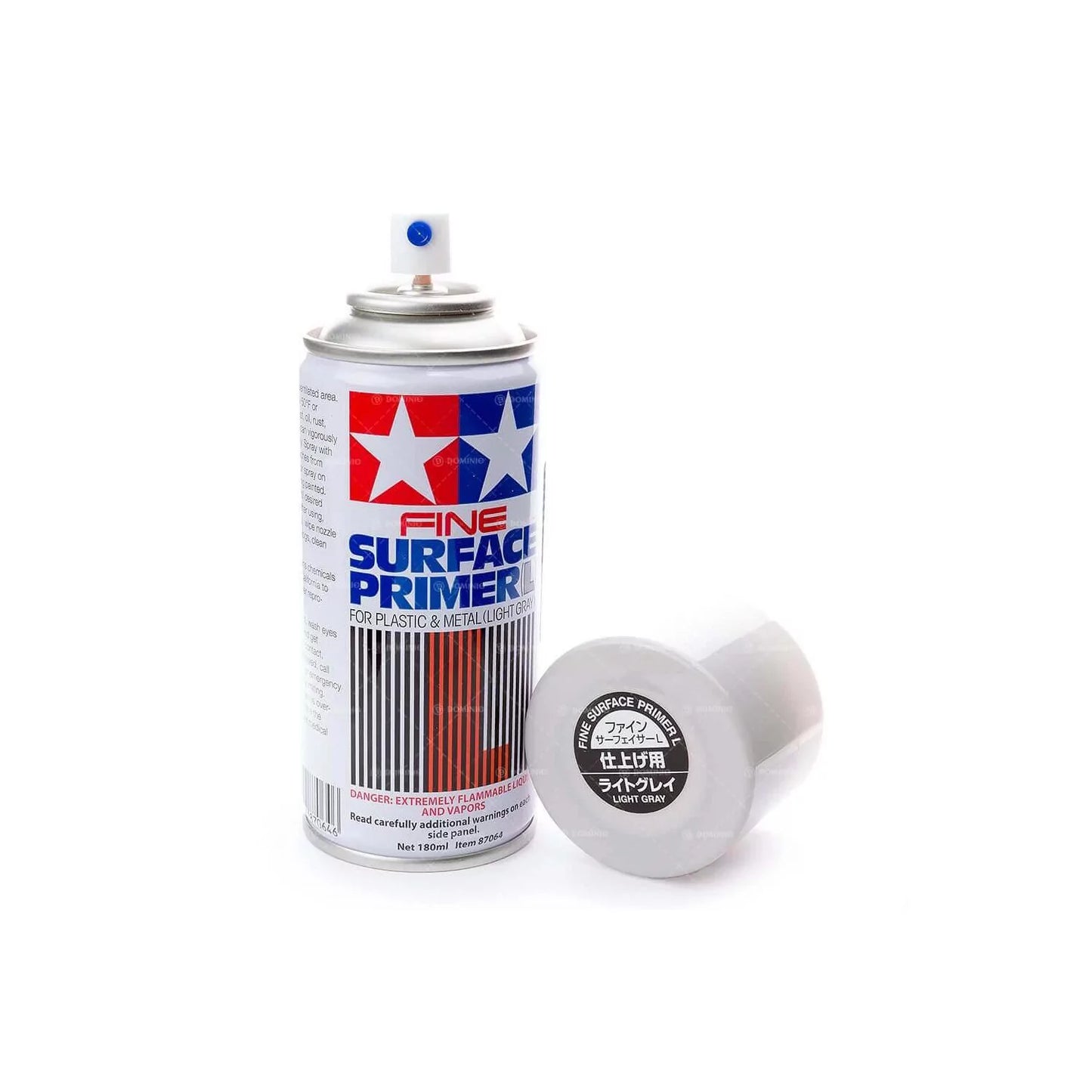 Tamiya Fine Surface Primer Light Gray 180ml Aerosol 87064