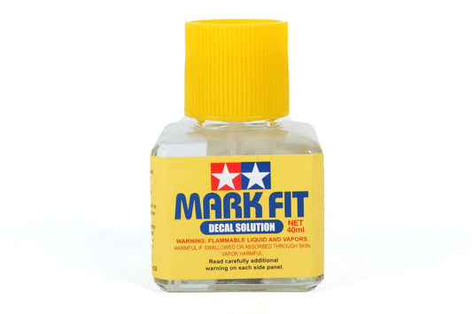 Tamiya Mark Fit Decal Solution 40ml 87102 Ablanda Calcomanias