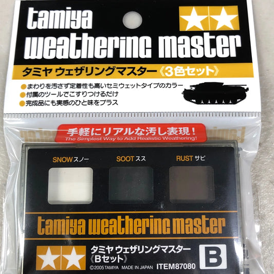 Tamiya Weathering Master B Set 87080 Efecto