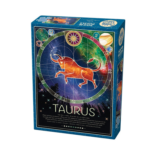 Cobble Hill Rompecabezas Zodiaco Tauro 500 Pza