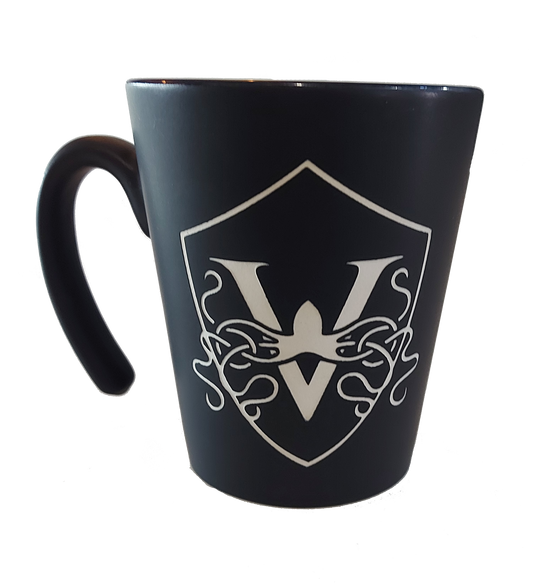 Taza de Cerámica Logo Vonkraken fondo Azul marino