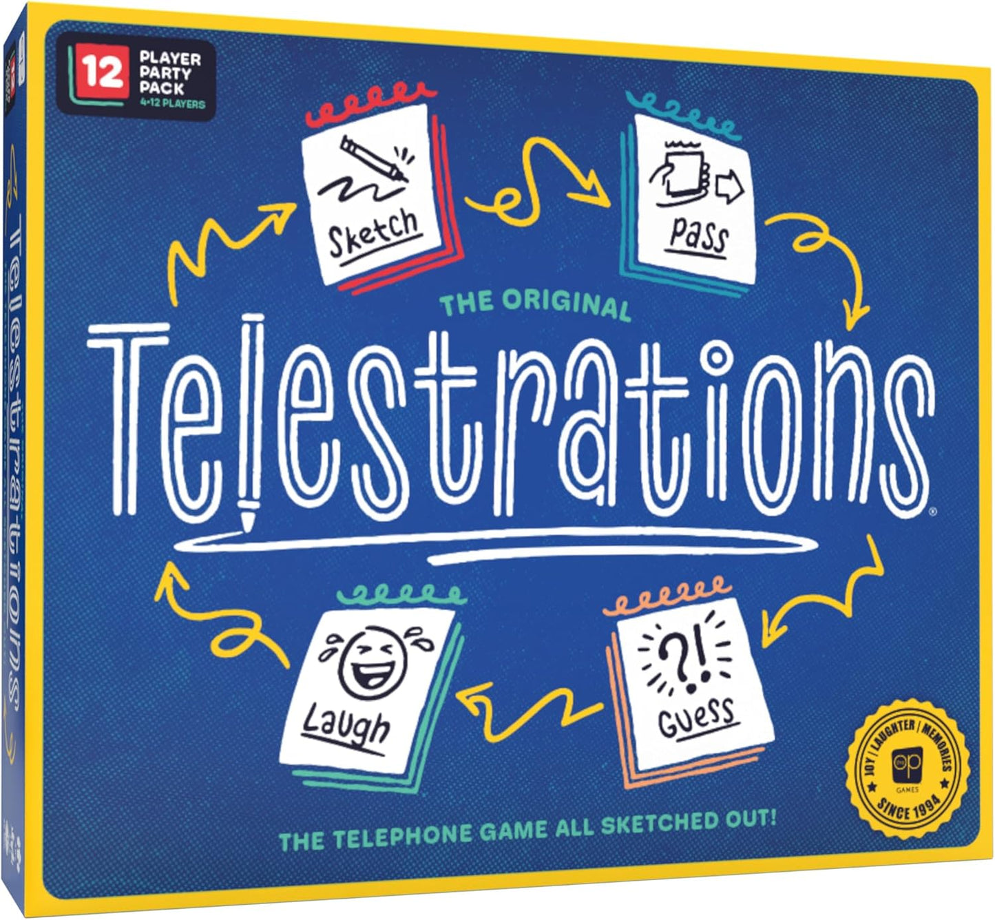 Usaopoly Telestrations 2nd Edition  12 Jugadores Juego de mesa