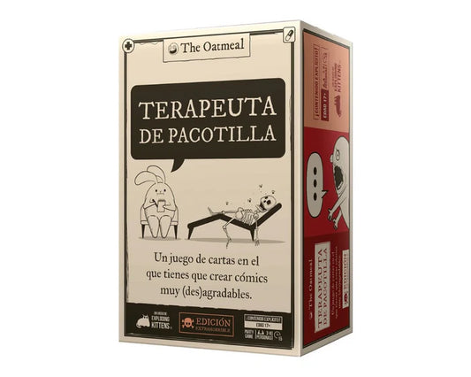 Exploding Kittens Terapeuta De Pacotilla Juego Mesa - Español