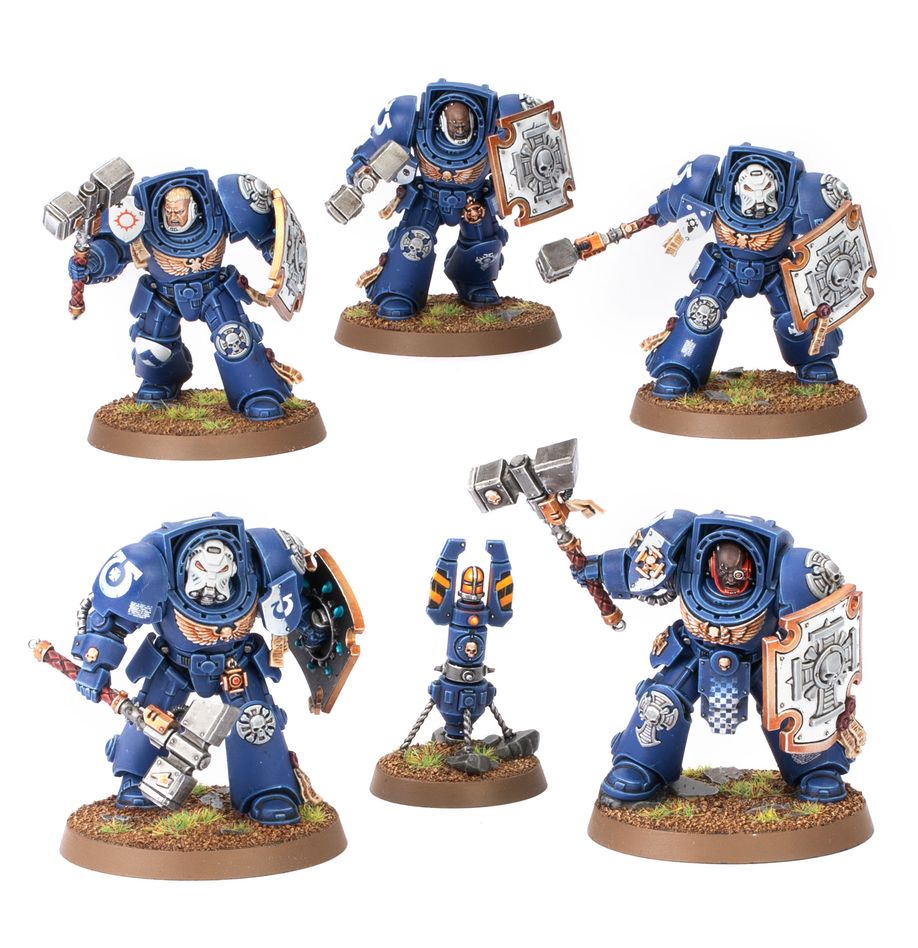 Games Workshop Warhammer40k Space Marines Terminator Assault Squad