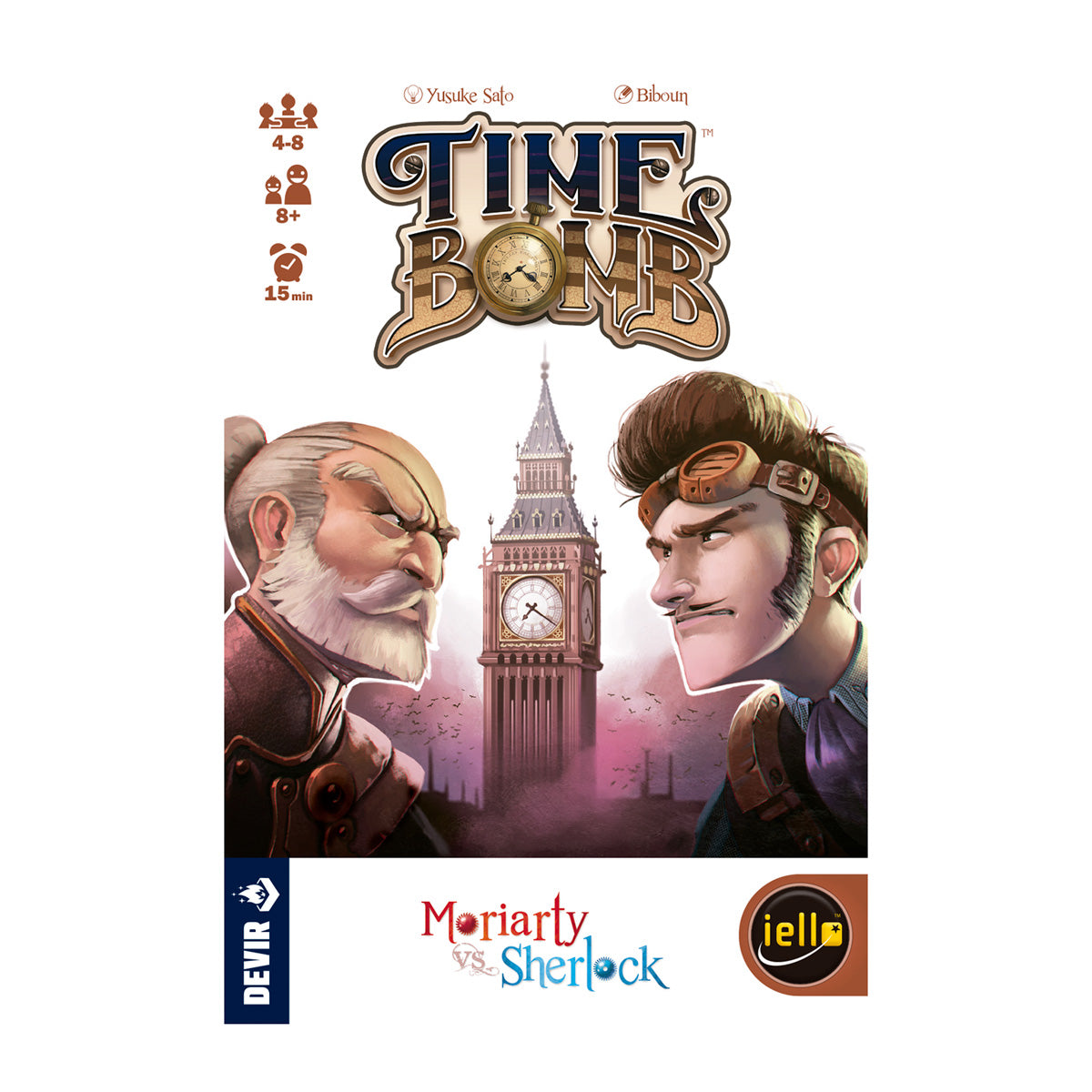 Devir Time Bomb Moriarty vs Sherlock Juego de mesa - Español
