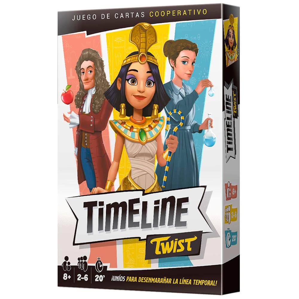 Asmodee Timeline Twist Juego De Mesa - En Español