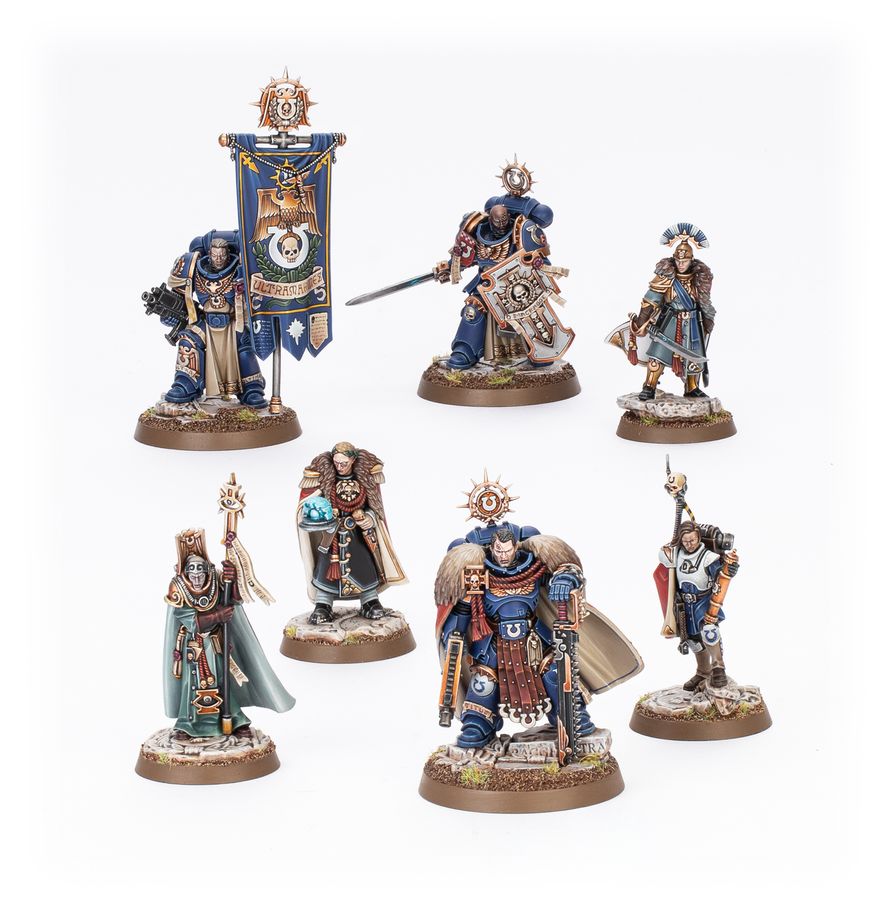 Gw Wh40k Space Marines Captain Titus And Wardens Of Ultramar