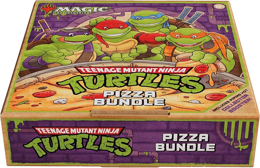 Magic The Gathering Teenage Mutant Ninja Turtles Pizza Bundle