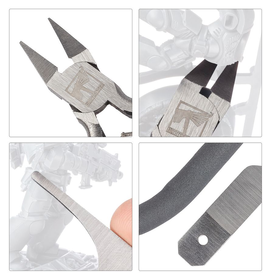 Warhammer Colour Tool Set - Tenazas Y Quitarrebabas